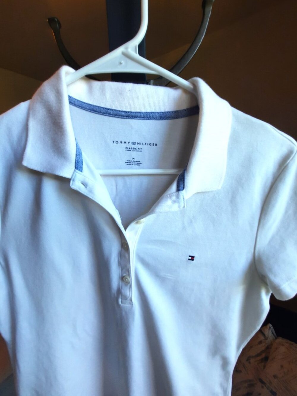 Tommy Hilfiger cotton polo tee shirt - Picture 3 of 6